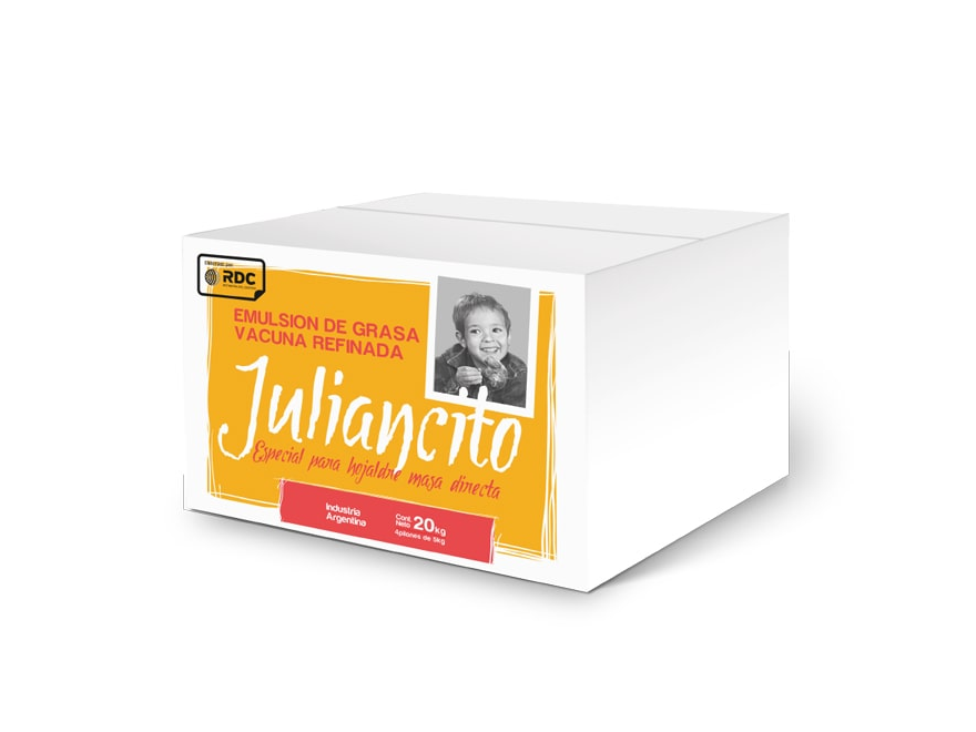 MARGARINA JULIANCITO HOJALDRE X 5 KG.