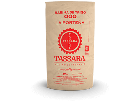 HARINA TASSARA LA PORTEÑA 000 X 25 KG.