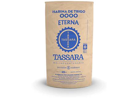HARINA TASSARA 0000 ETERNA X 25 KG.