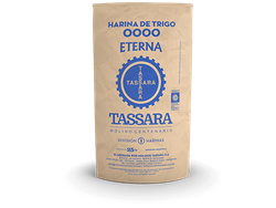 HARINA TASSARA 0000 ETERNA X 25 KG.