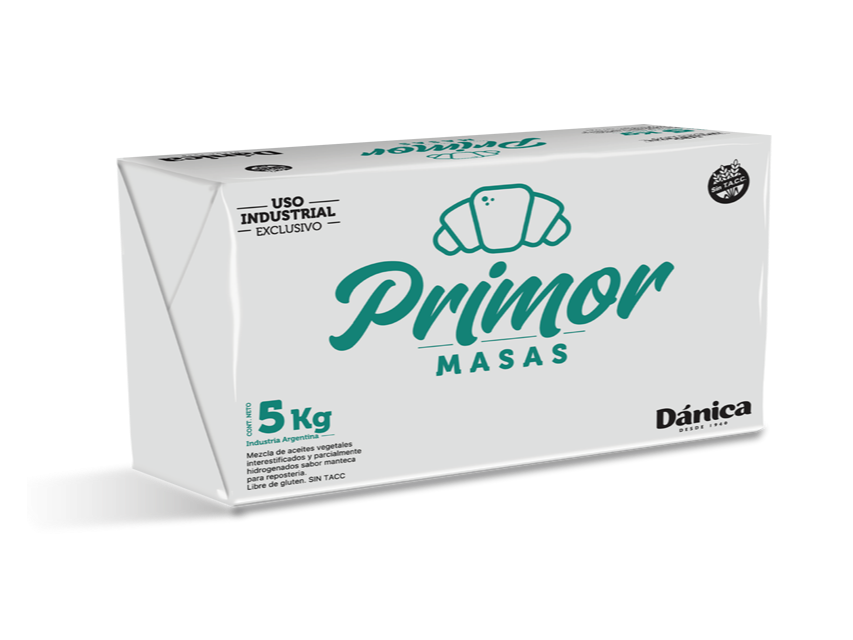 MARGARINA PRIMOR MASAS VEGETAL X 5 KG.