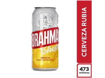 Cerveza BRAHMA Lata  473cc