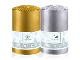 Velón 3 Días Oro / Plata