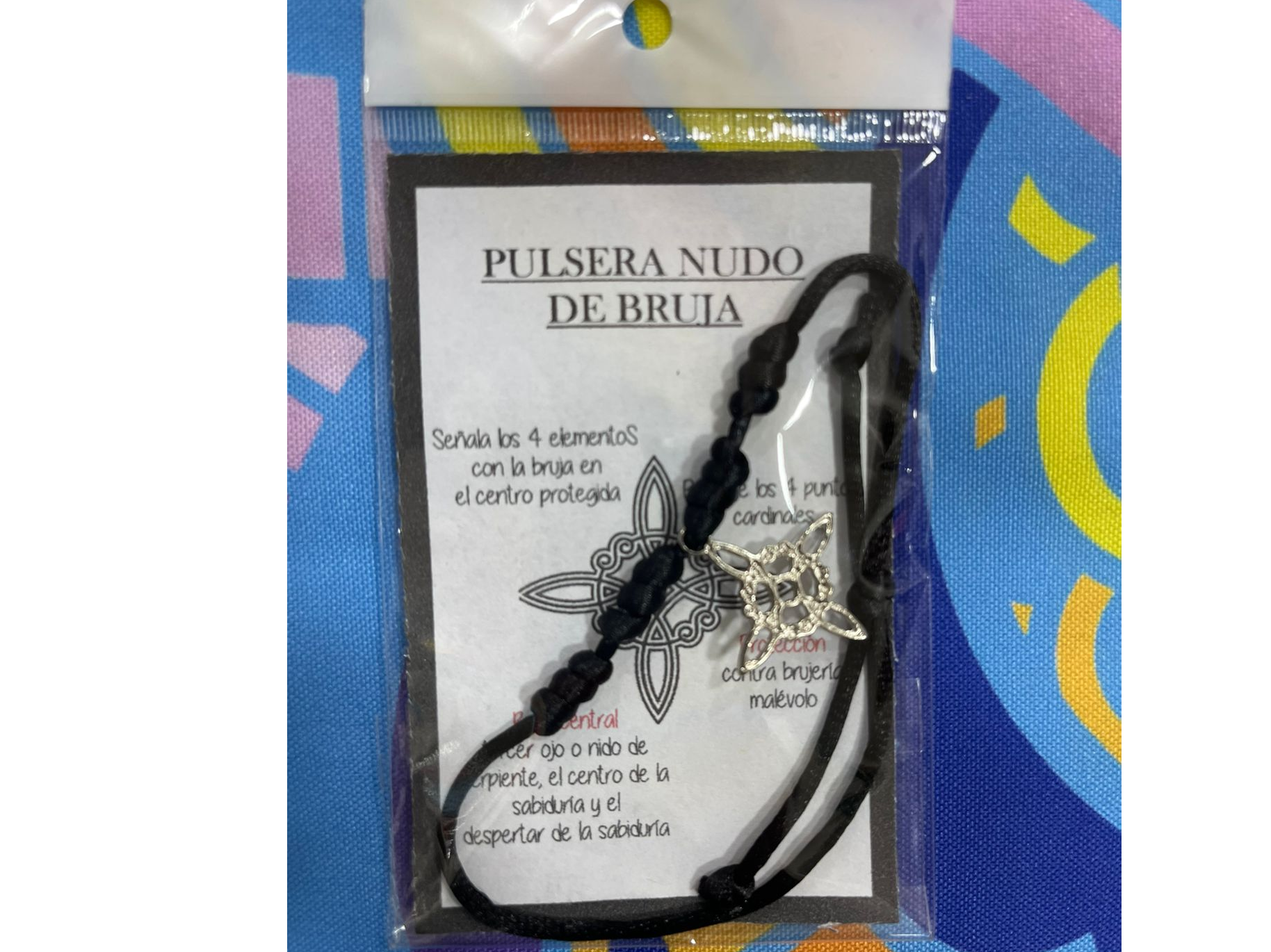 PULSERA NUDO DE BRUJA cod50511