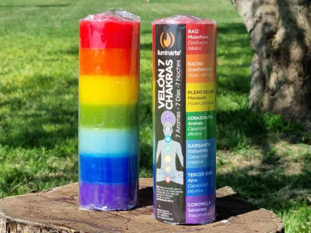 Velón 7 Días 7 Chakras