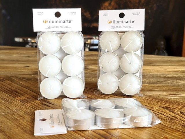 Velas de Noche x6un