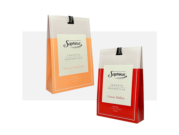 PACK X12 UNI Tarjetas Aromaticas x3