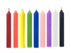 PACK X100 Velas Cortas Lisas