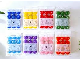 PACK X12 Velas de Noche x12 Color