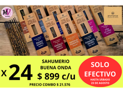 PACK X24 BUENA ONDA SAHUMERIO AROMANZA