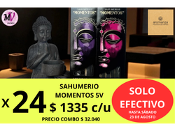 PACK X24 MOMENTOS SAHUMERIO AROMANZA