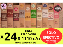 PACK X24 LINEA PALO SANTO SAGRADA MADRE