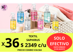 PACK X36 TEXTIL SAPHIRUS