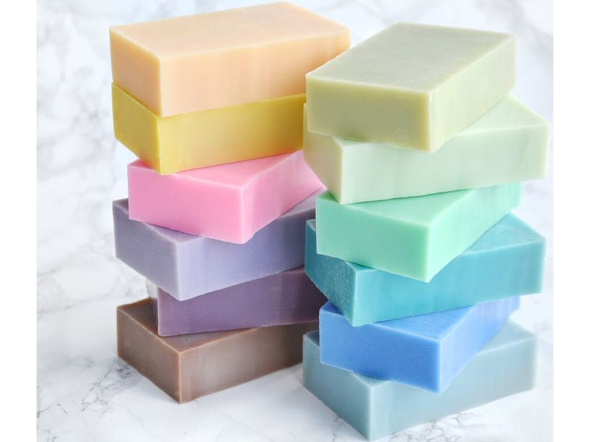 Barra de Jabon 1 Kilo Glicerina Color