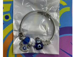 PULSERA OJO TURCO METAL