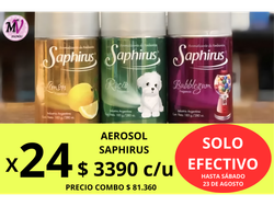 PACK X24 AEROSOL SAPHIRUS