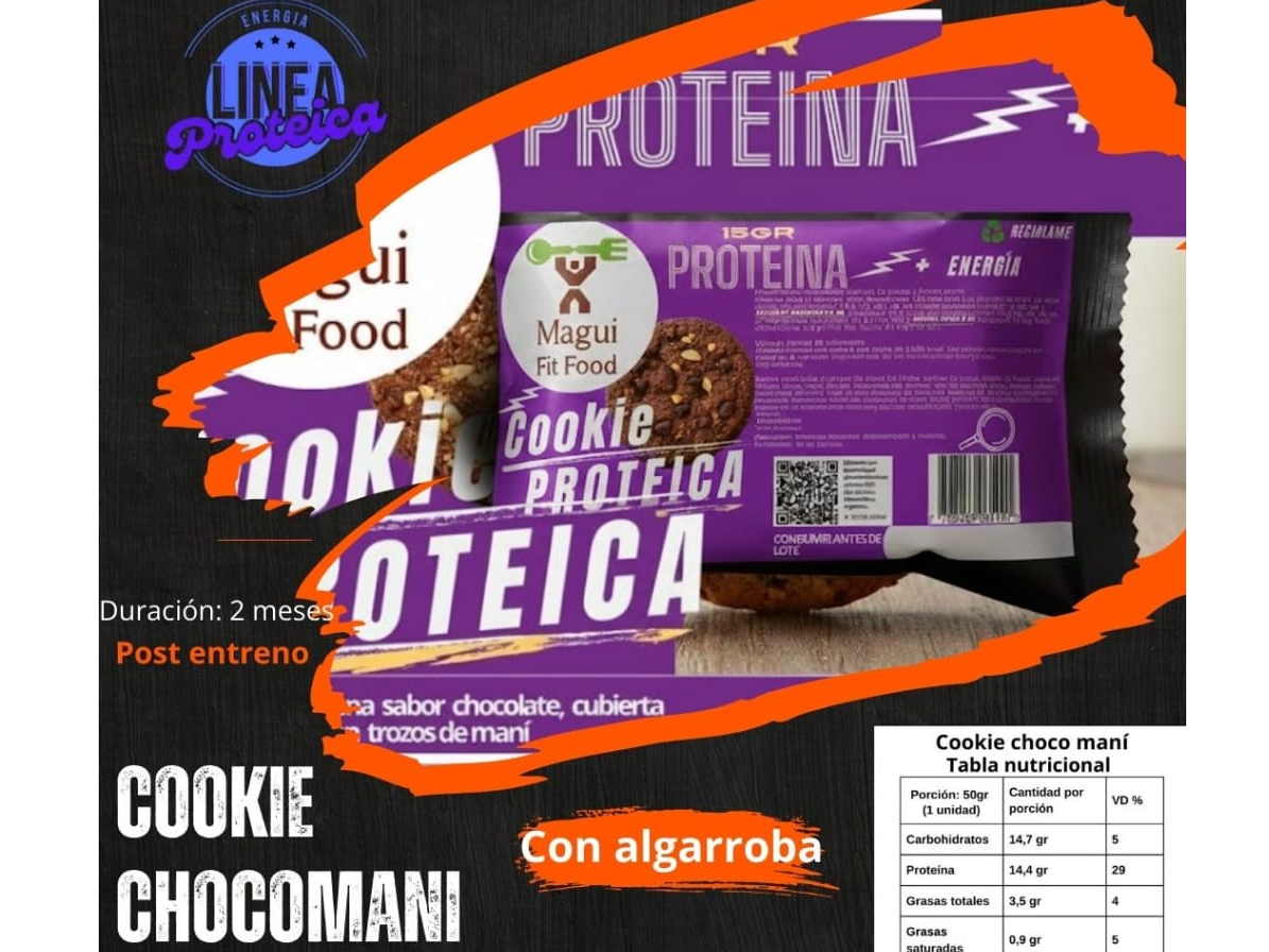 Cookie Proteica Chocomani