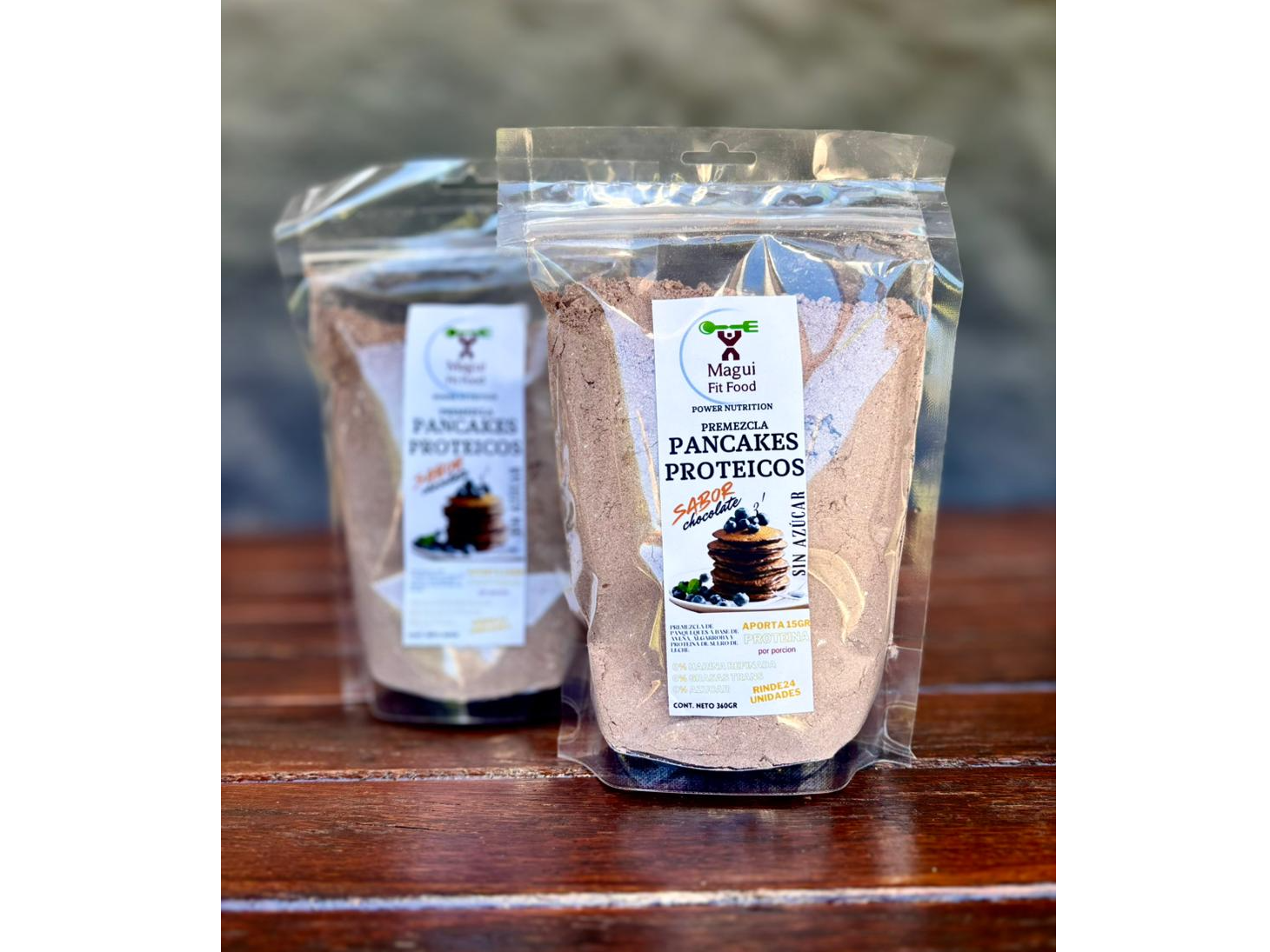Premezcla Pancakes choco protein