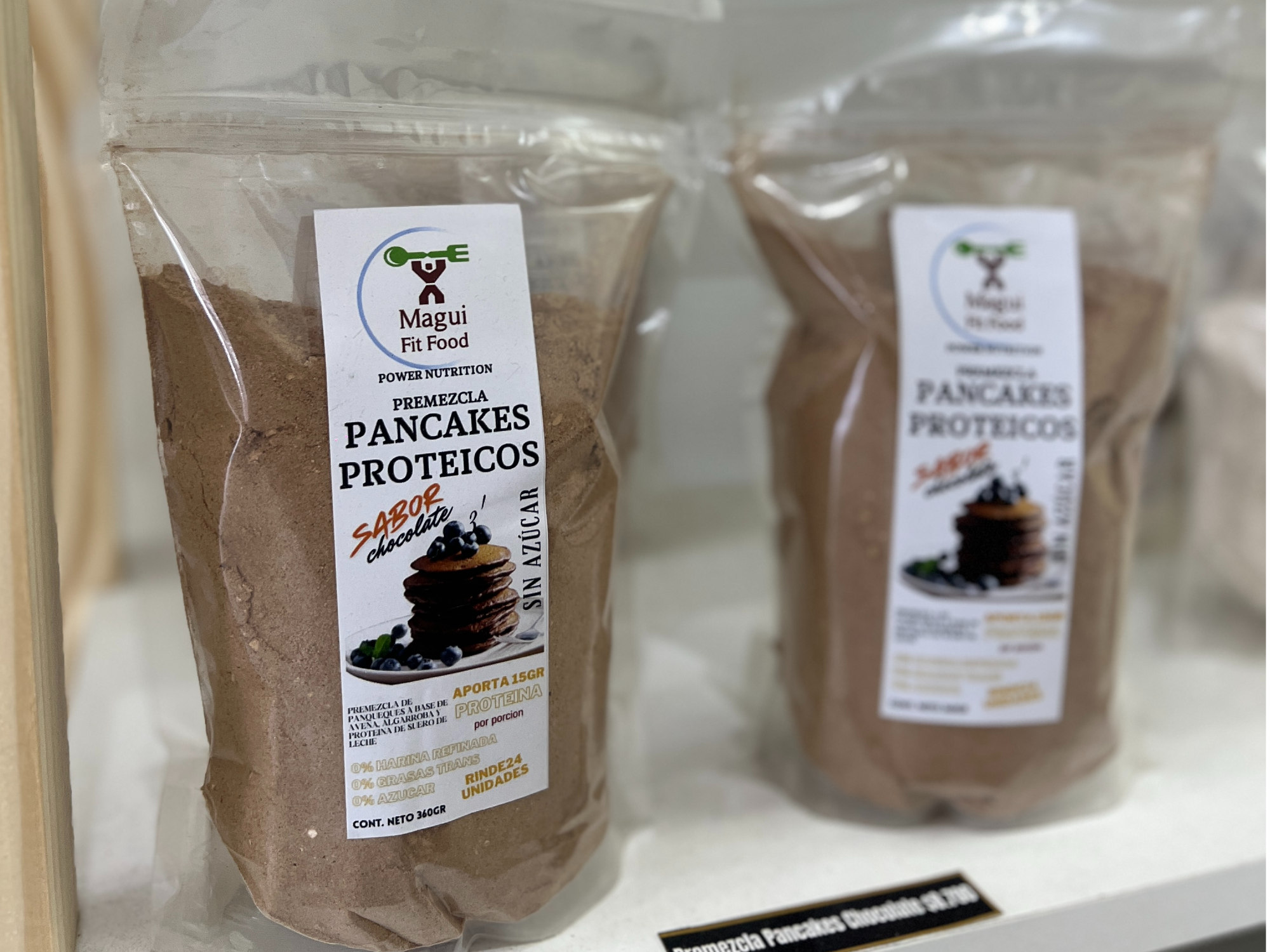 Premezcla Pancakes choco protein