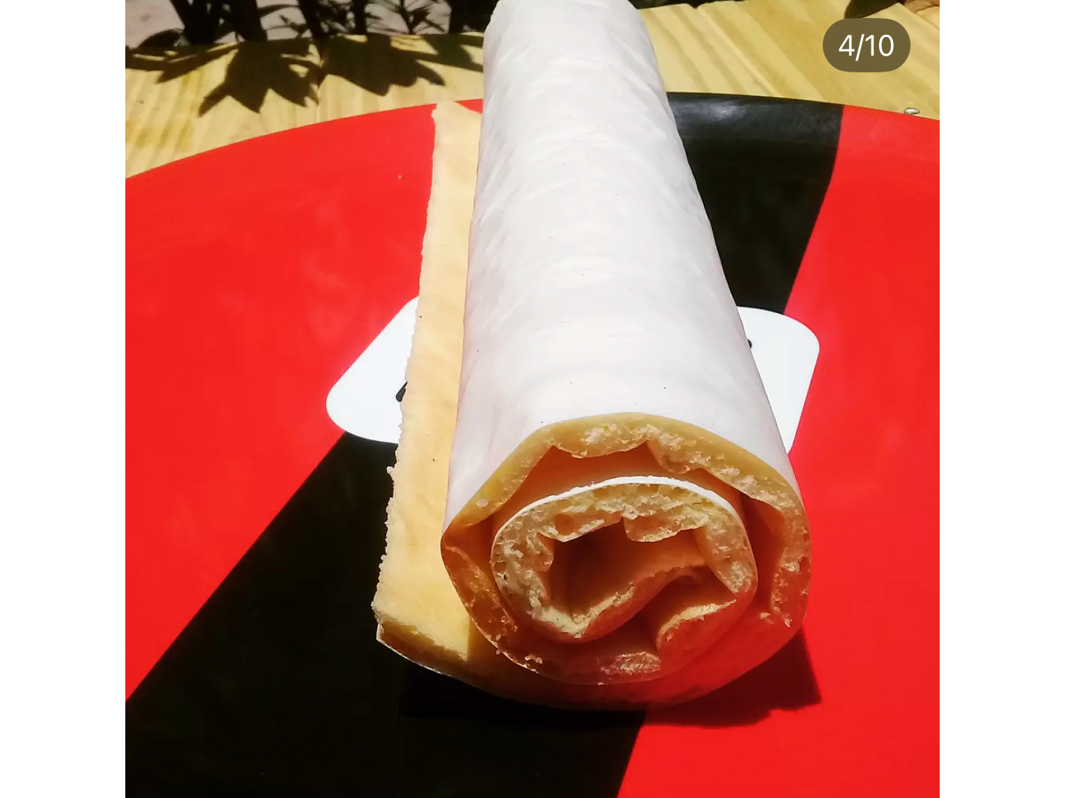 Pionono simple sin relleno