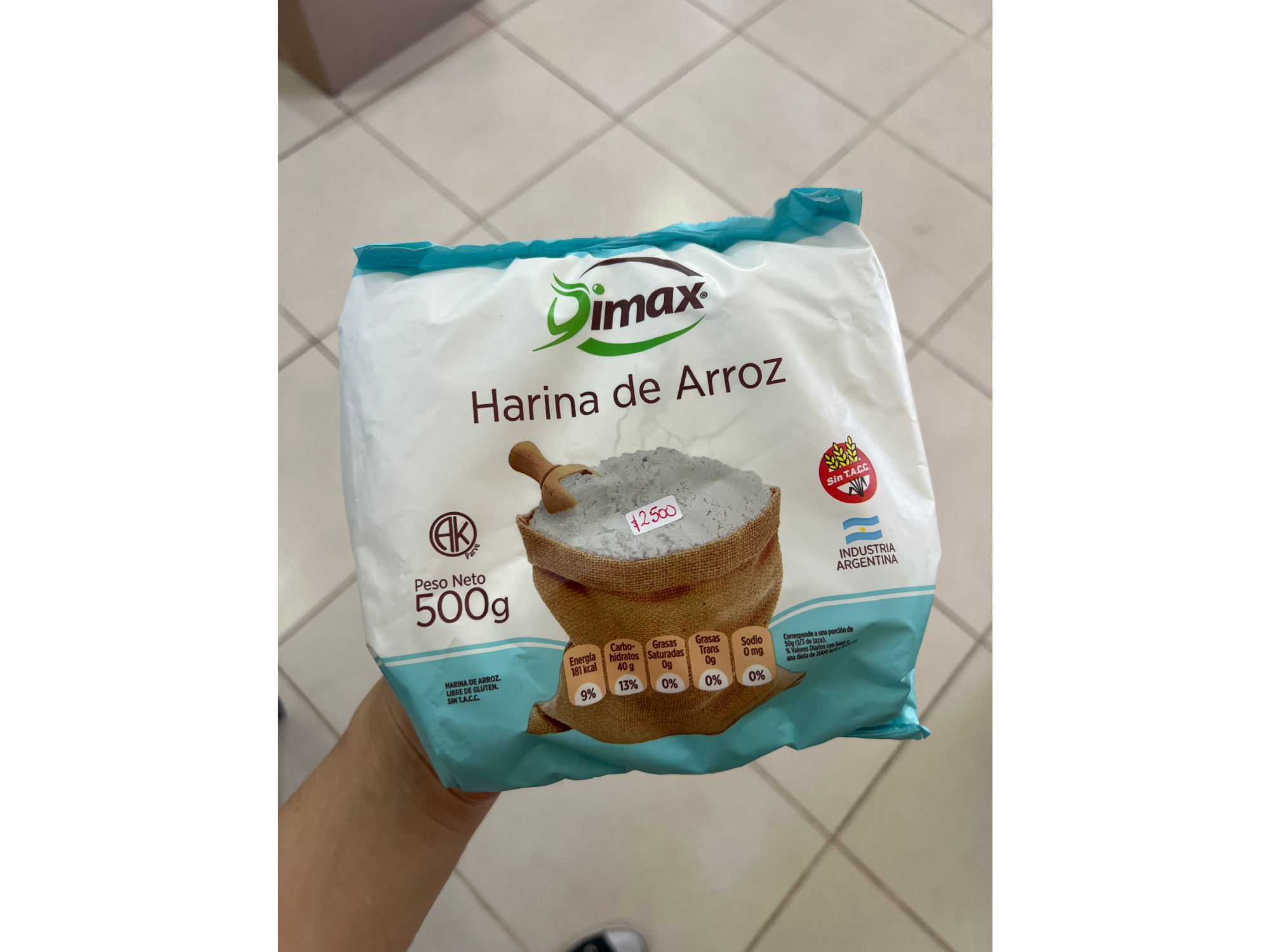 Harina de arroz