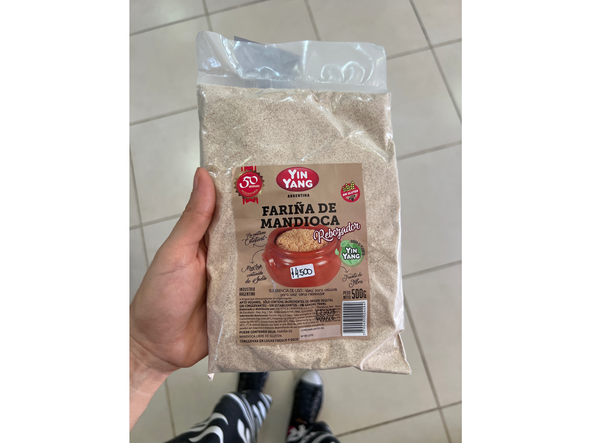 Fariña de mandioca
