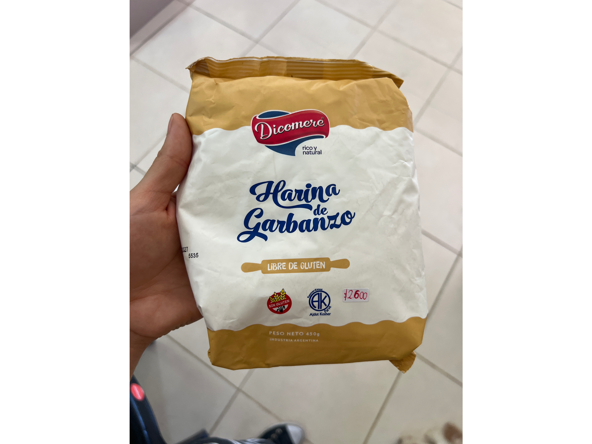 Harina de Garbanzos