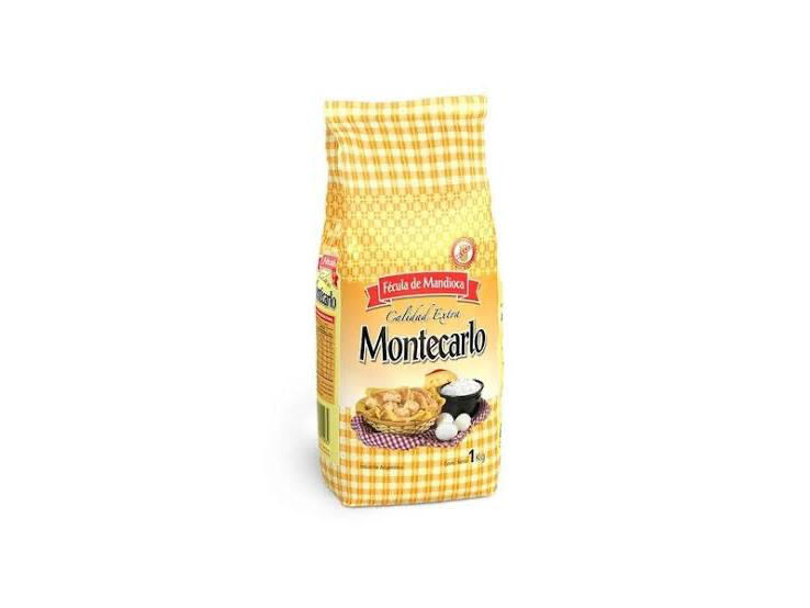 Fécula de mandioca MONTECARLO X1kg