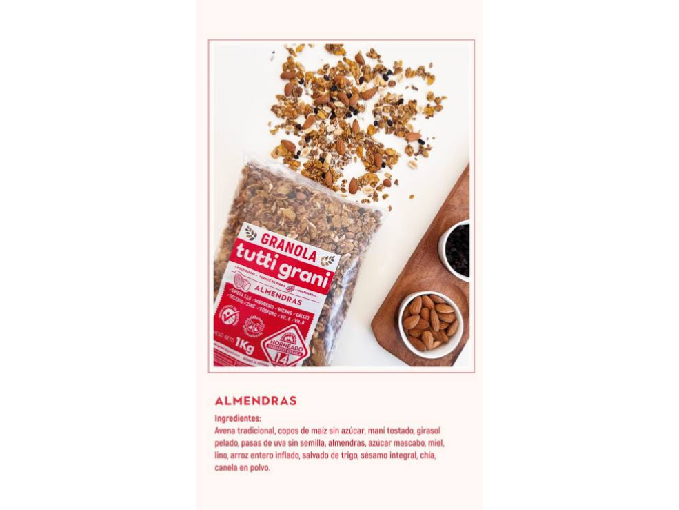 Granola Almendrada TUTTI GRANI
