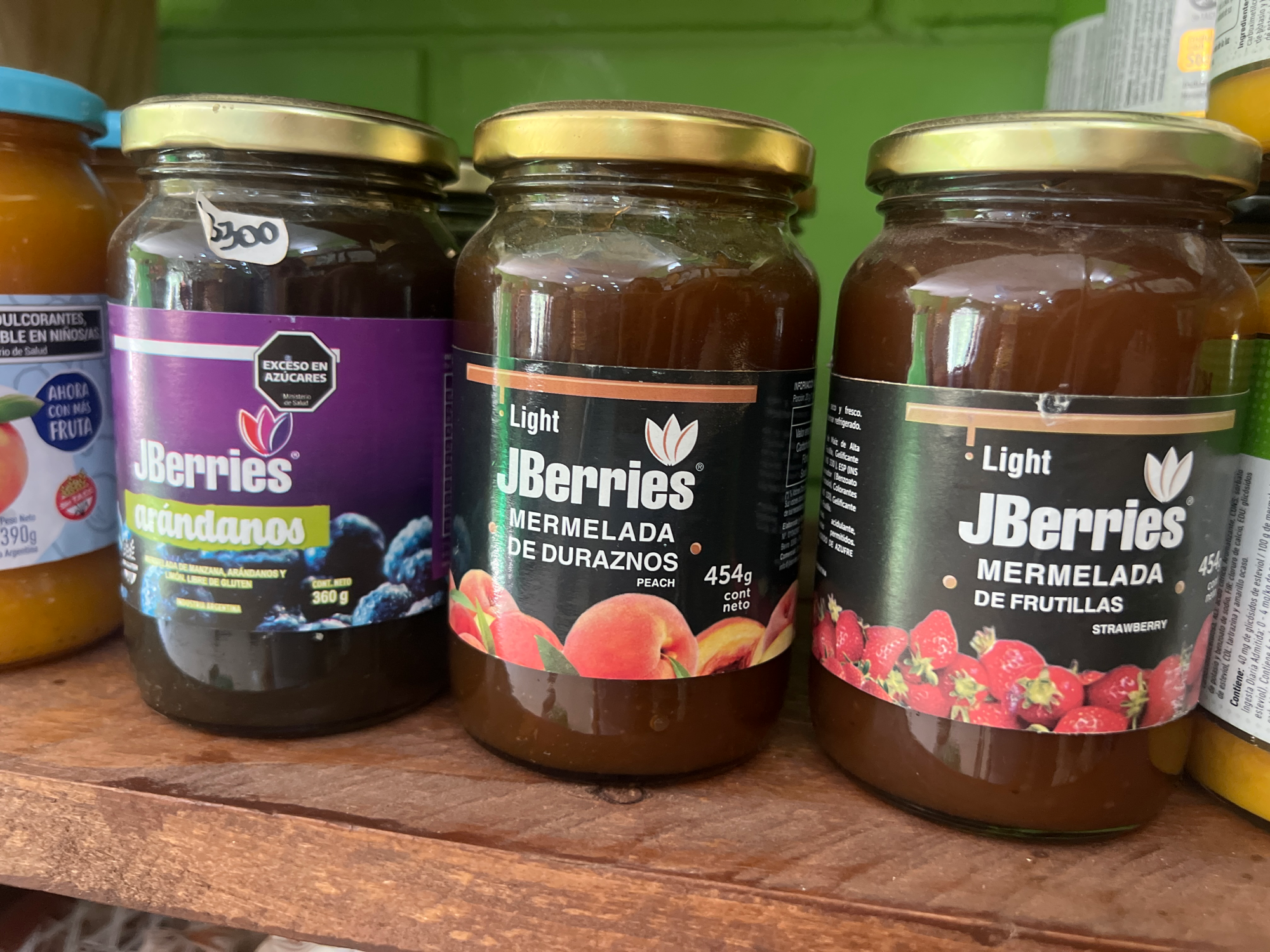 Mermeladas light Jberries