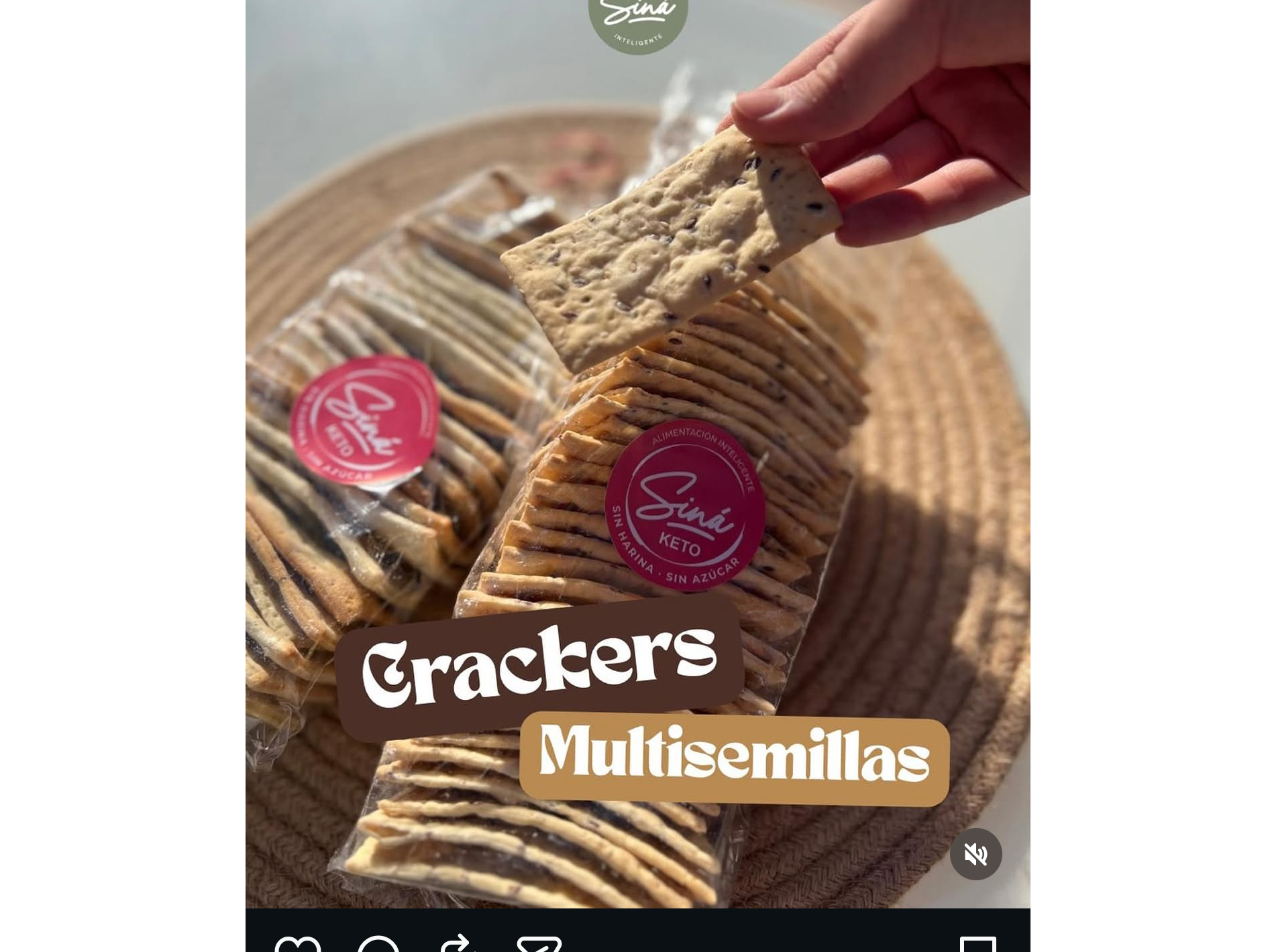 Crackers keto multisemilla 250g
