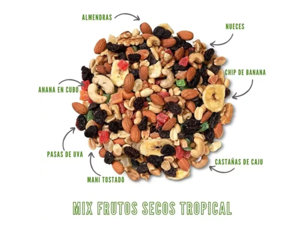Mix tropical sin maní