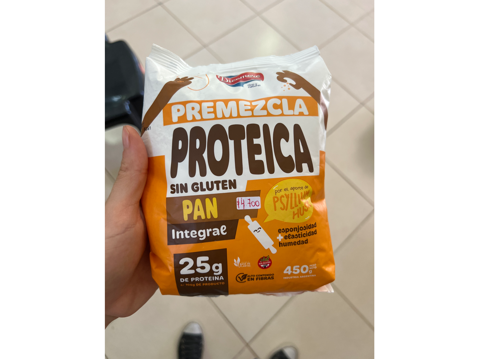Premezcla proteica Pan integral