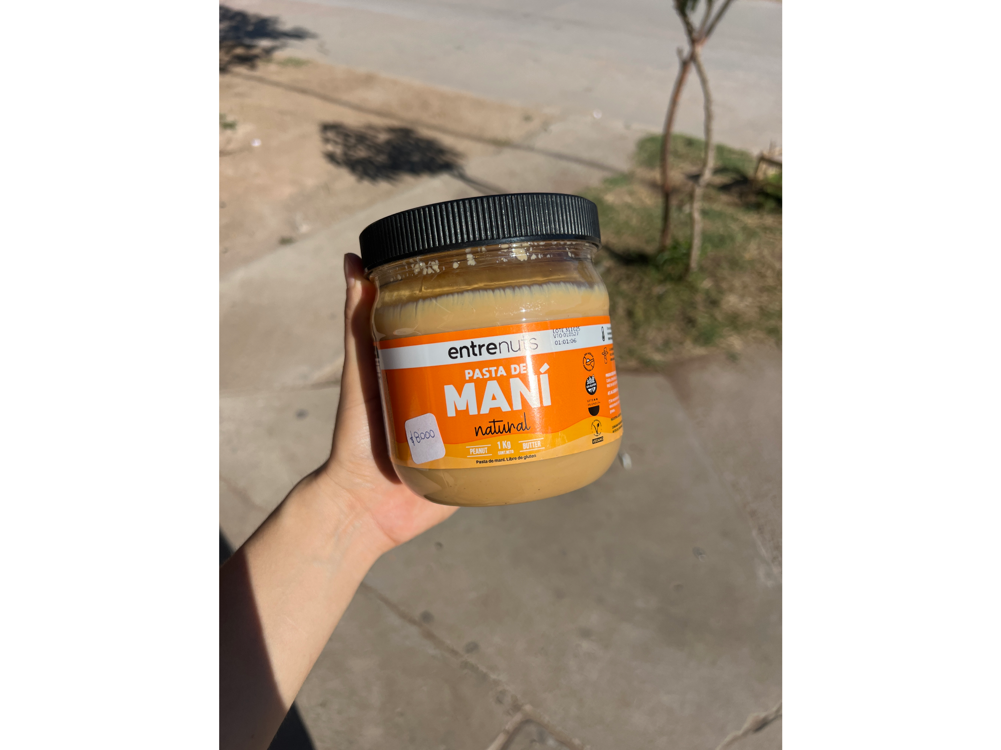 Pasta de maní Natural 1kg