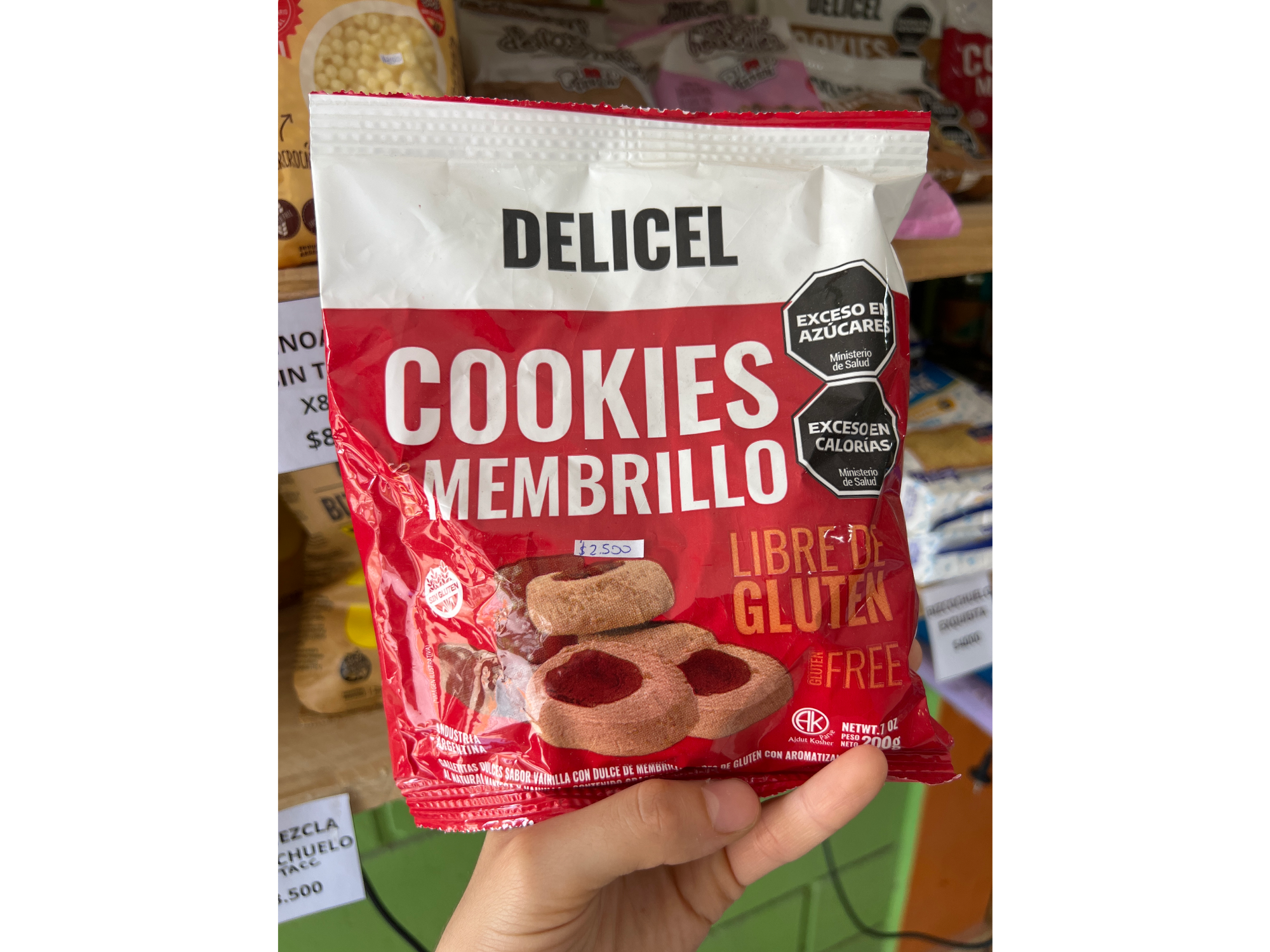 Cookies pepas de membrillo