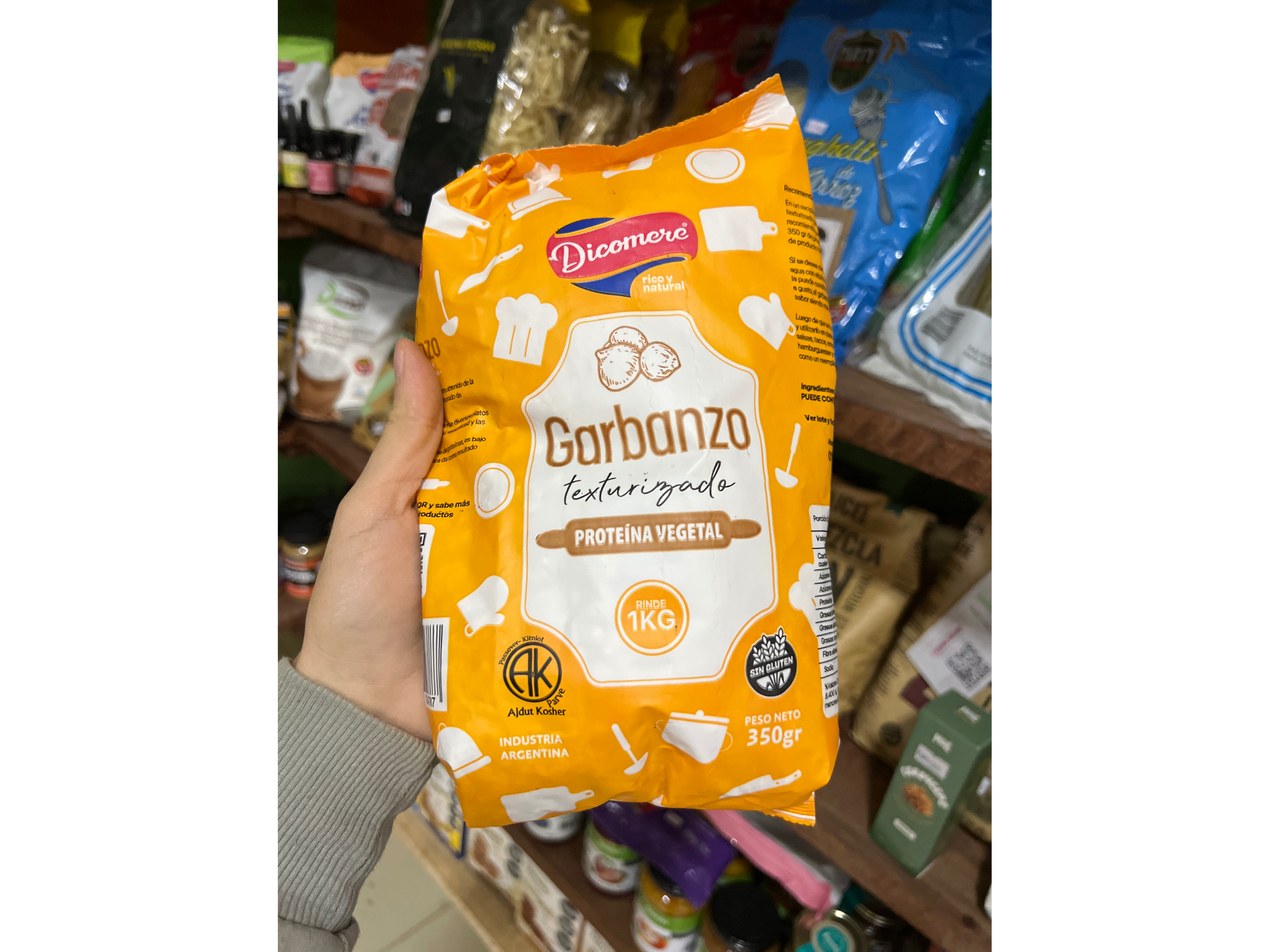 Garbanzo texturizado