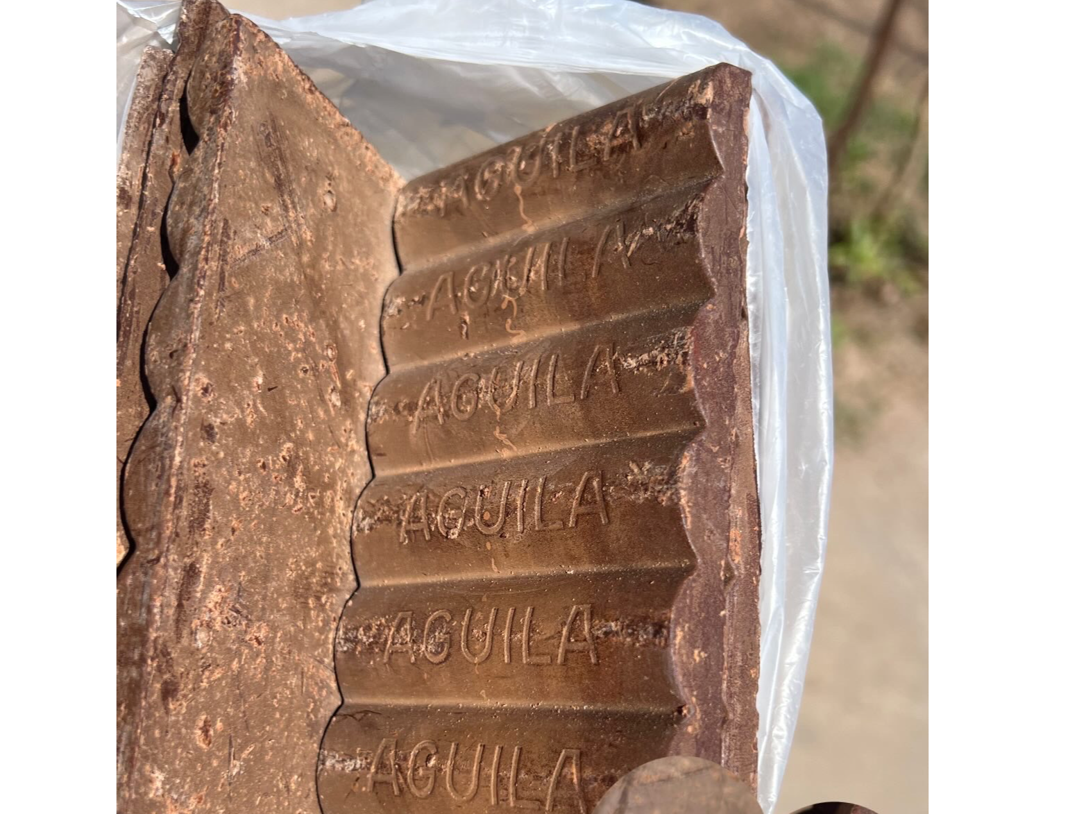 Chocolate águila  70% en barra