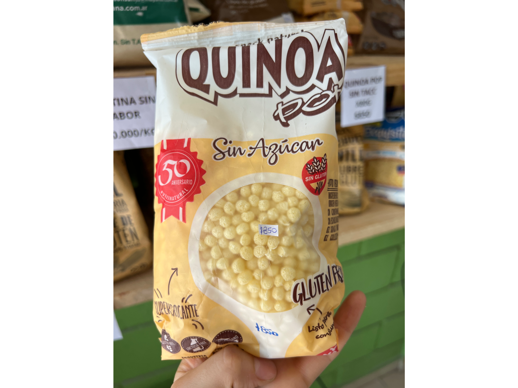 Quinoa Pop sin azucar