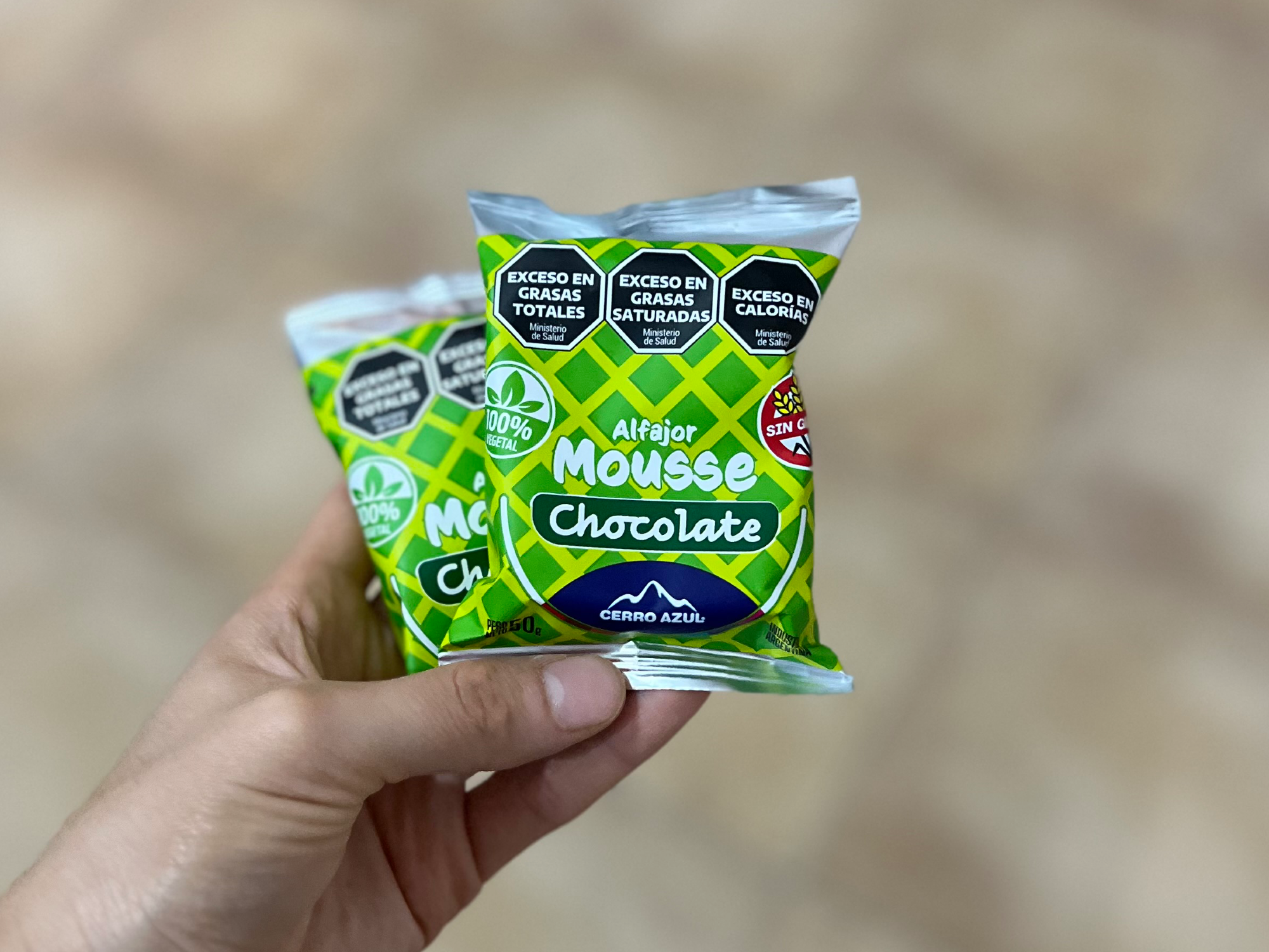 Cerro Azul mousse de Chocolate