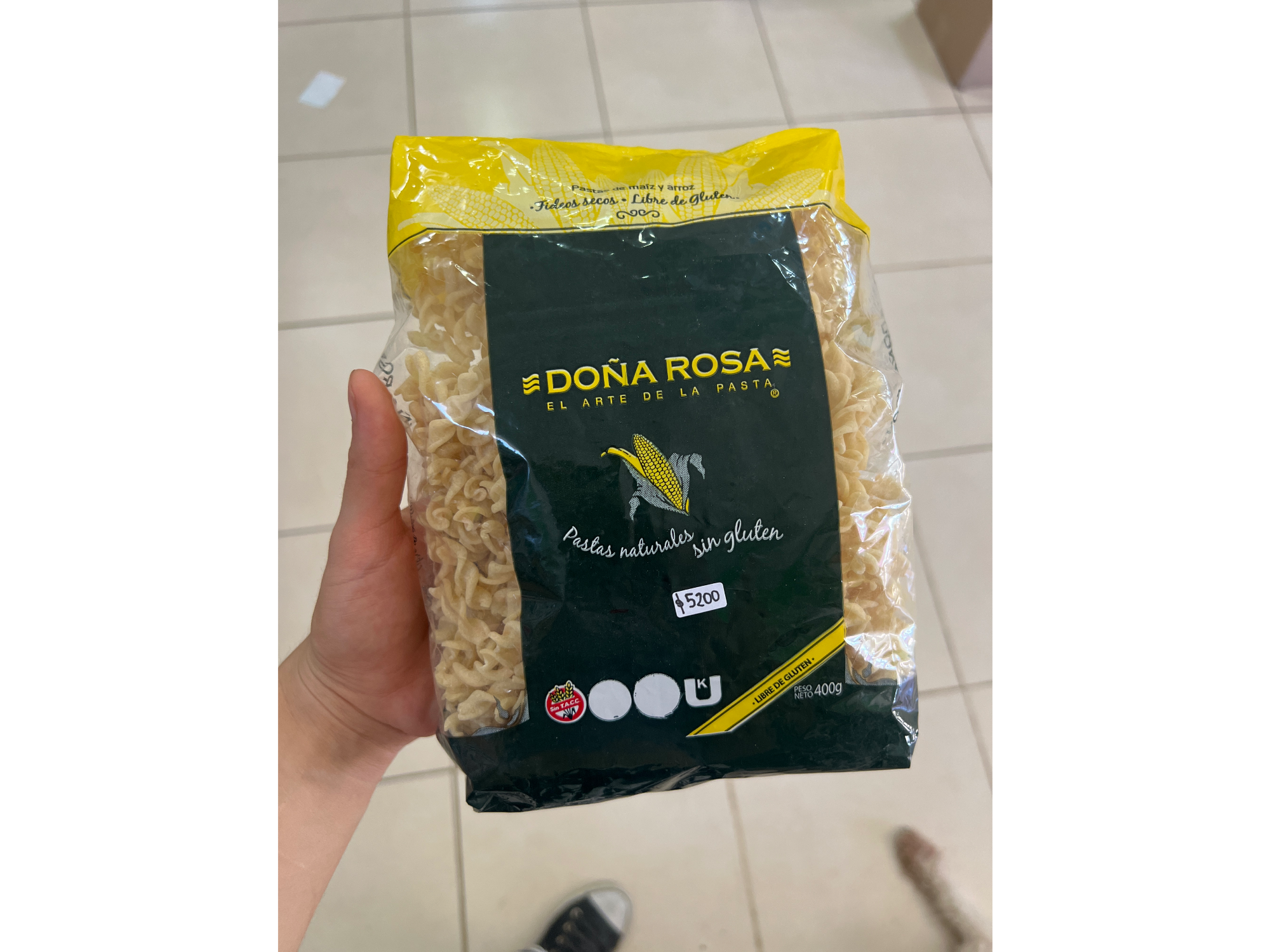 Fideos Tirabuzón Doña Rosa