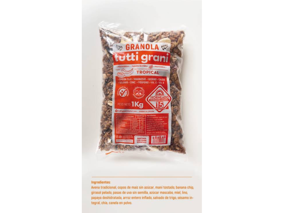 Granola Tropical TUTTI GRANI