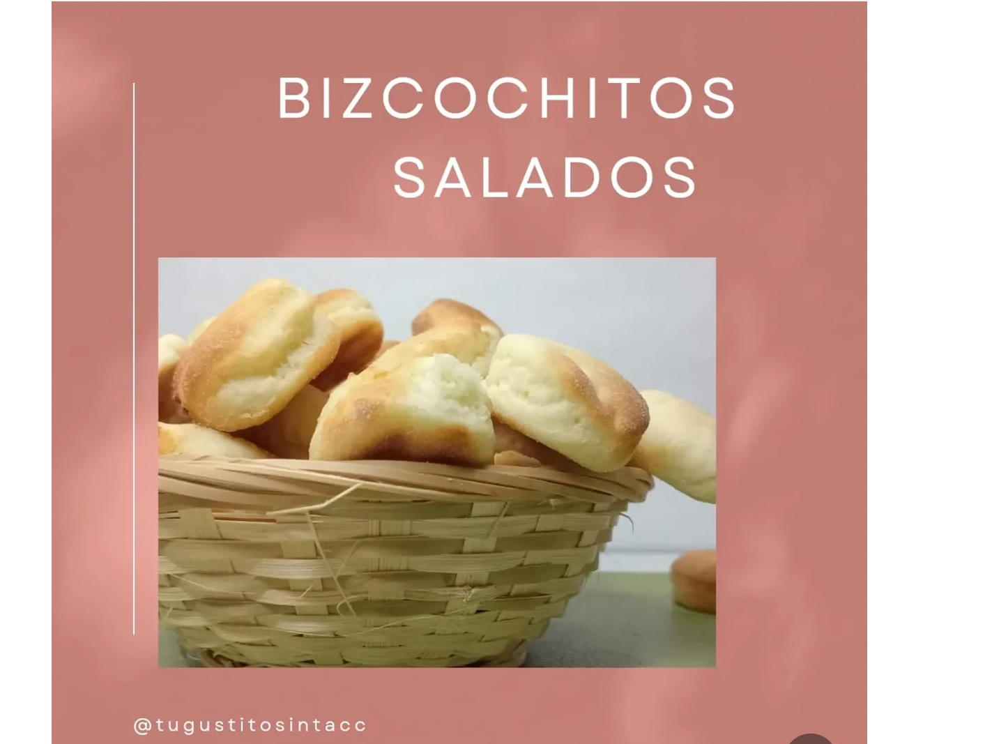 Bizcochitos salados x 10u