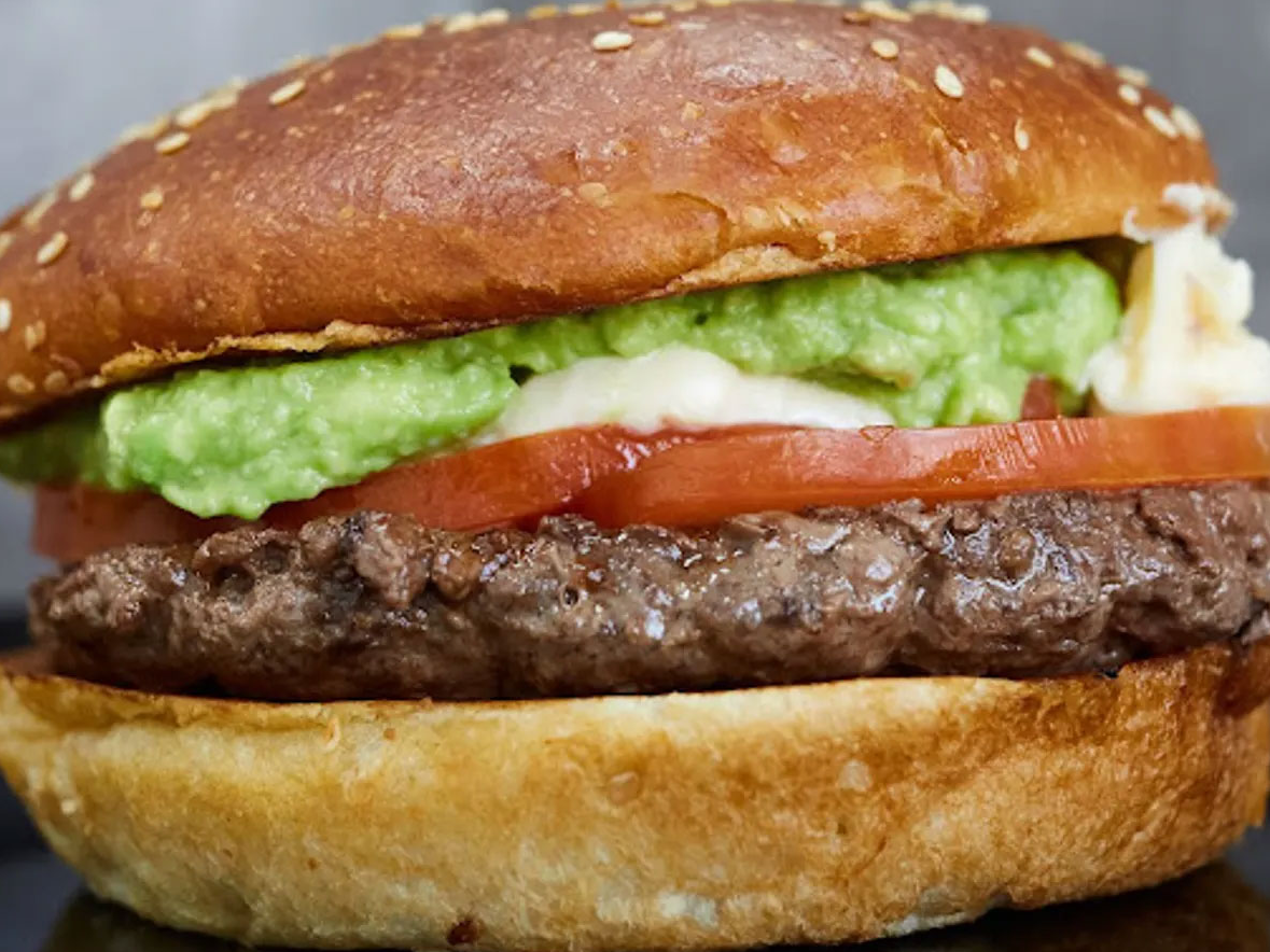 Hamburguesa italiana + Papas fritas