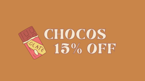 Chocolates 15% off