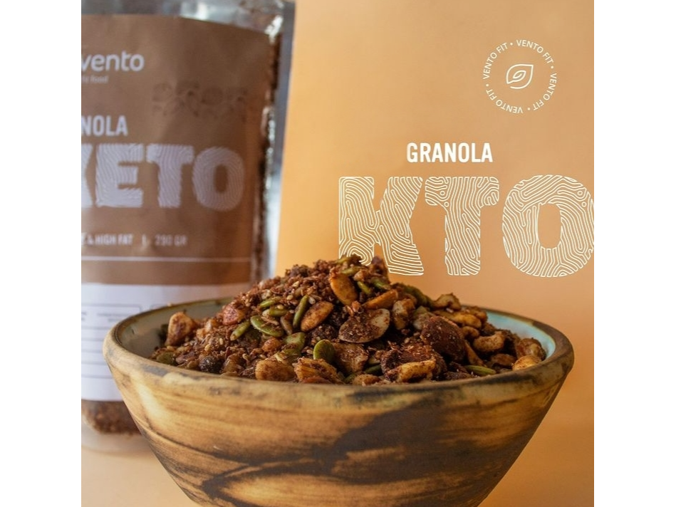 GRANOLA KETO X320GR- VENTO