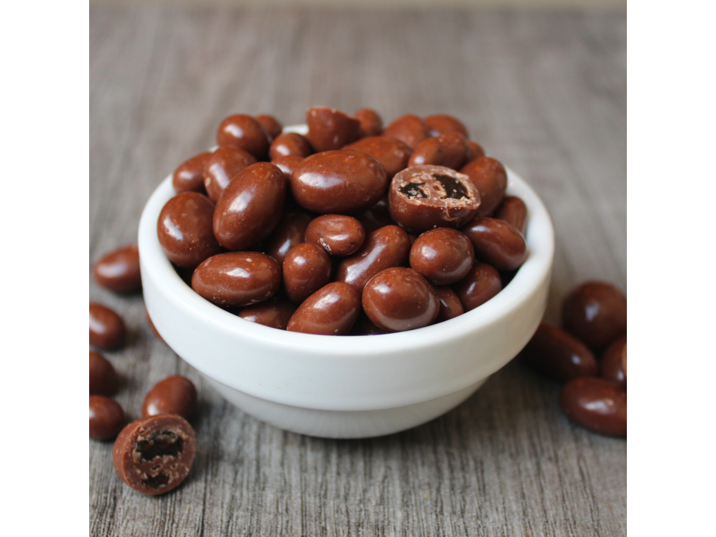 PASAS DE UVA CUBIERTAS CON CHOCOLATE CON LECHEX100GR-