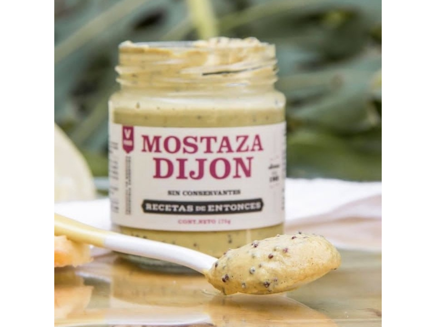 MOSTAZA DIJON SIN TACC X175GR- RECETAS DE ENTONCES