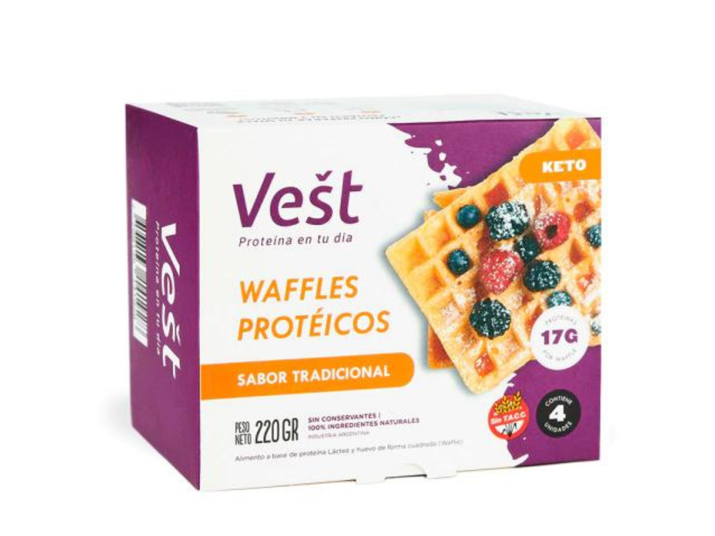 WAFFLES KETO SIN TACC X4UN- VEST