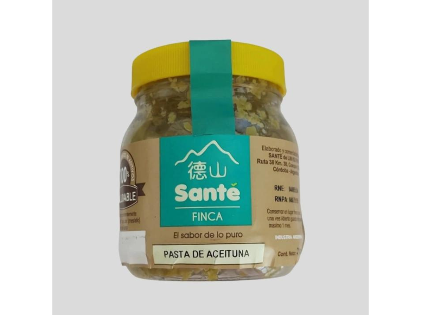 PASTA DE ACEITUNAS VERDES X200GR- SANTE