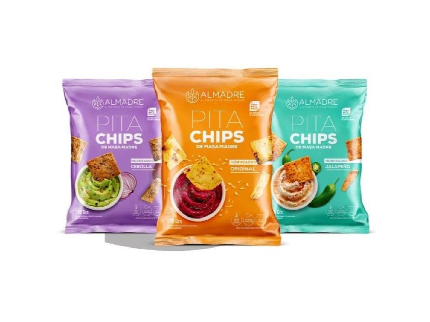 PITA CHIPS DE MASA MADRE X170GR- ALMADRE